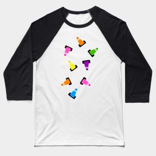 multi colored traffic cones Baseball T-Shirt